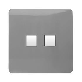 ART-2TLPLG  Twin Telephone Light Grey